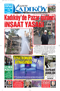 GAZETE KADIKÖY SAYI:707